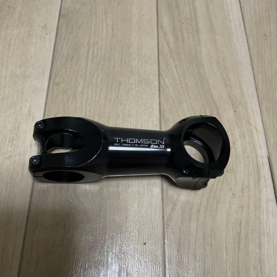 THOMSON Elite X4 ステム 0° 31.8mm ブラック100mm