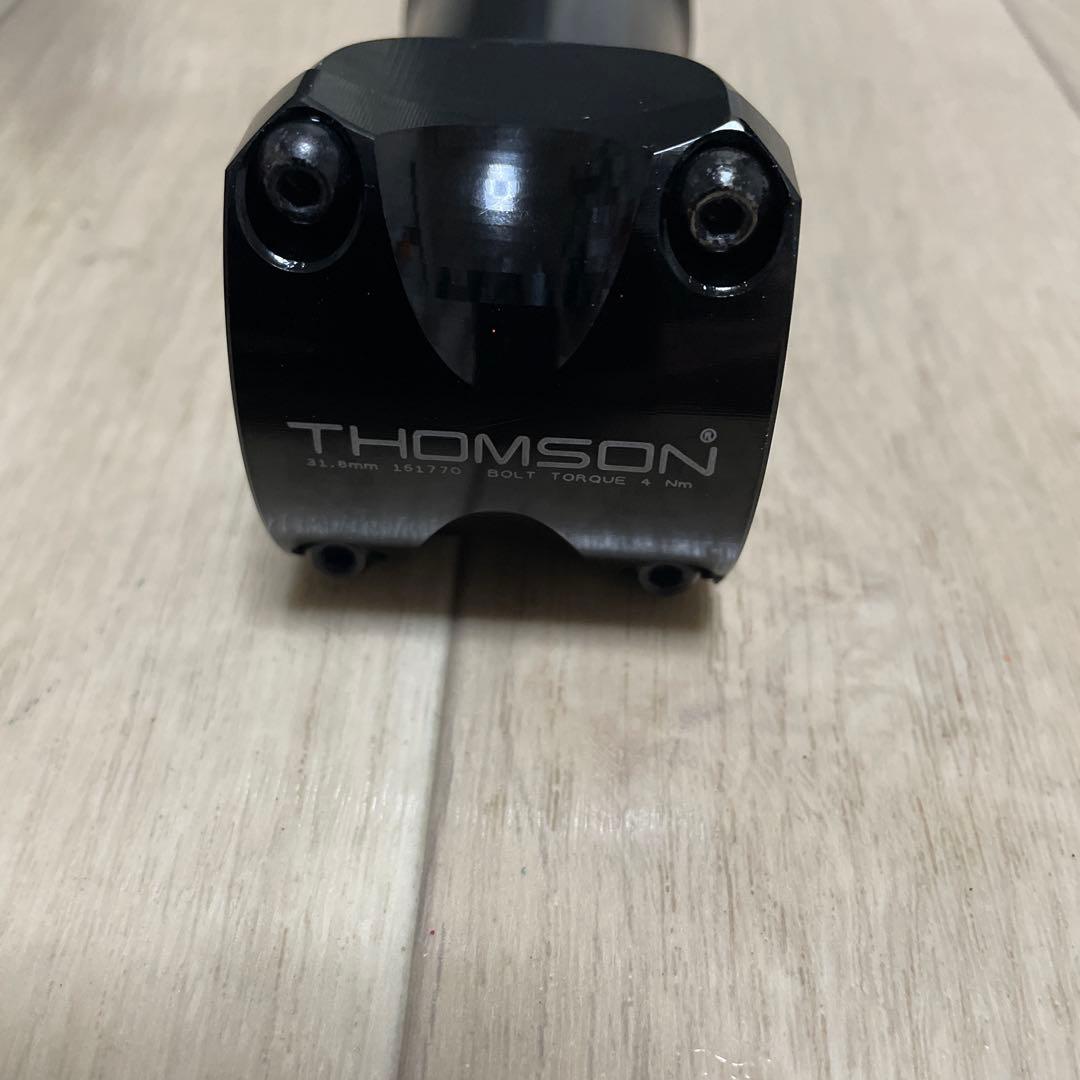 THOMSON Elite X4 ステム 0° 31.8mm ブラック100mm