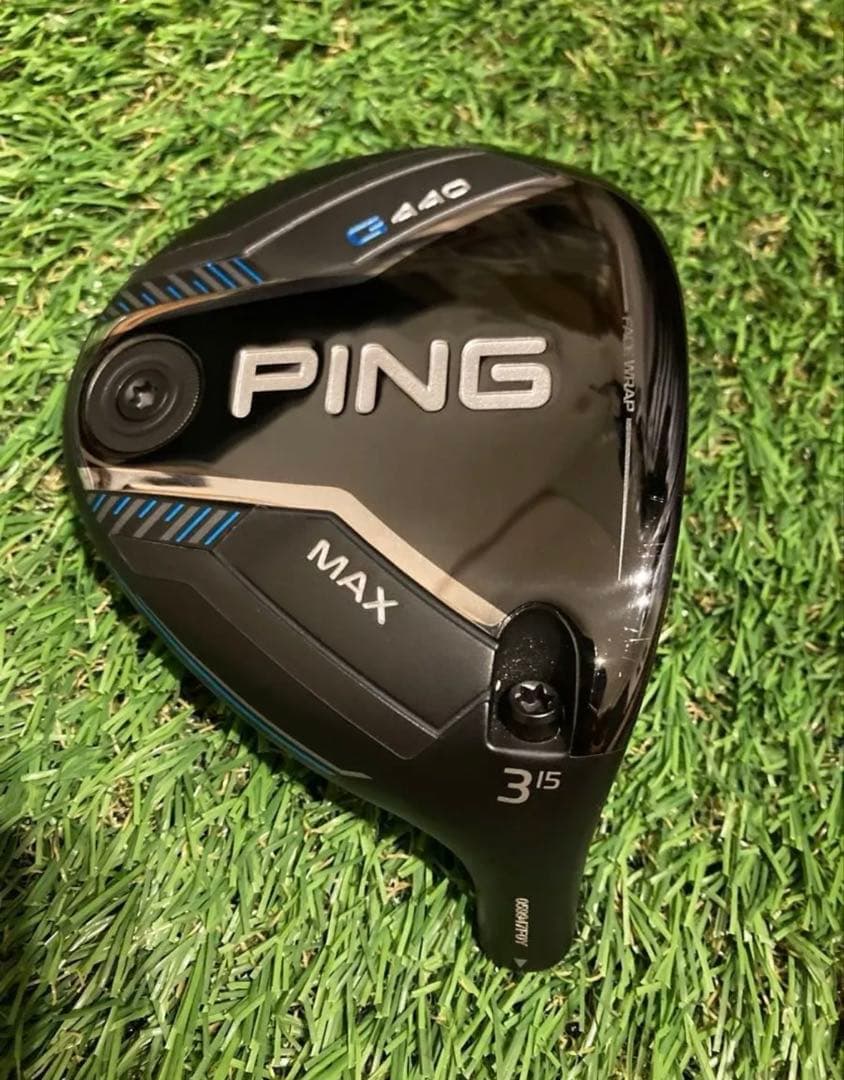 【美品】PING G440 MAX フェアウェイウッド 3番 15度　ヘッド単品