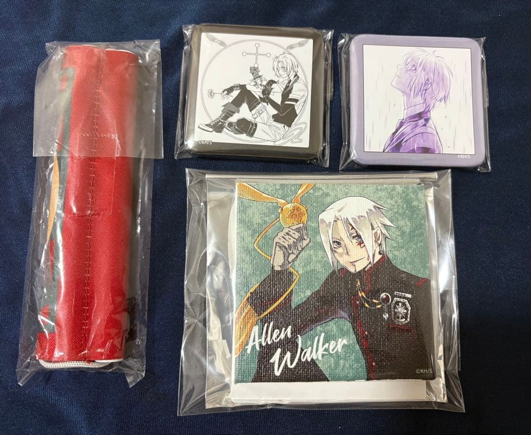 D.Gray-man アレン ティム・キャンピー タペストリー 缶バッジ
