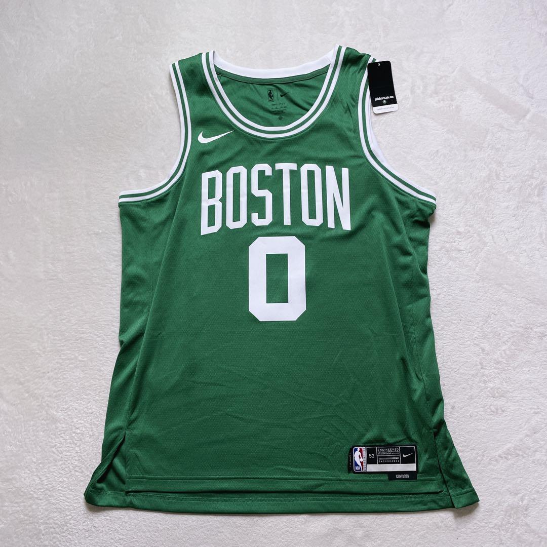 【未使用　タグ付き　大きいサイズ　XL】CELTICS NBA TATUM 0