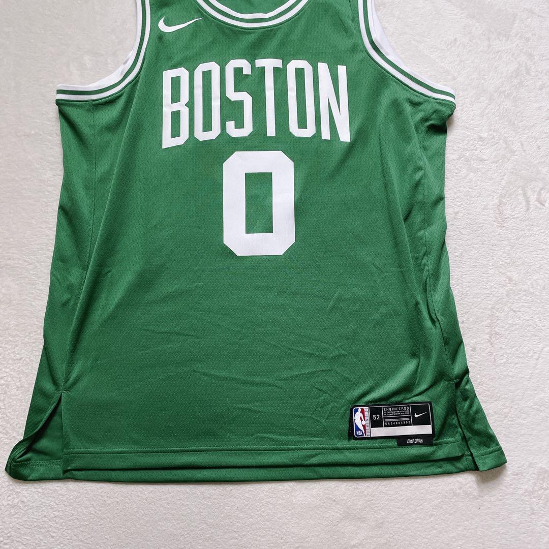 【未使用　タグ付き　大きいサイズ　XL】CELTICS NBA TATUM 0