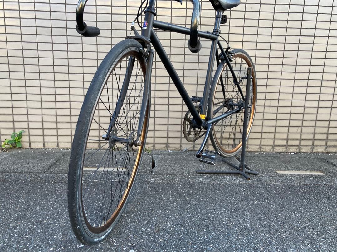 人気 FUJI FEATHER フジ フェザー サイズ49cm クロモリフレーム