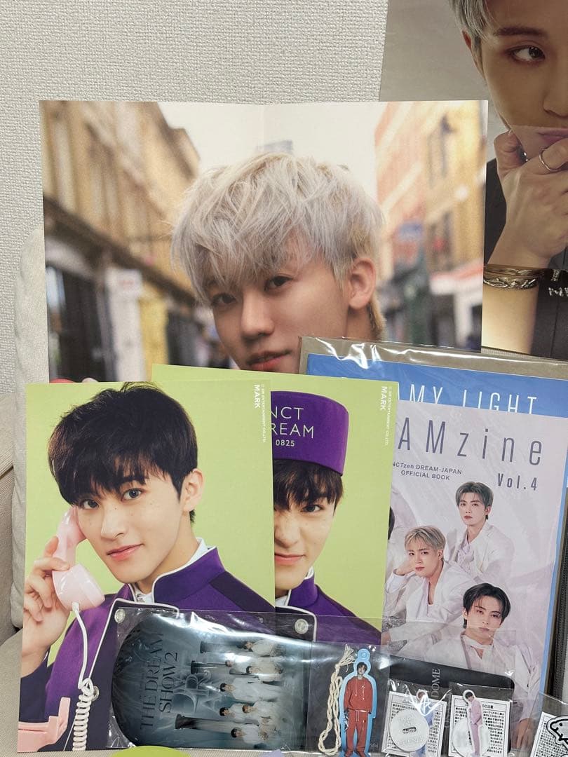 nctdream nct127 グッズ　アルバム　うちわまとめ　マーク　トレカ