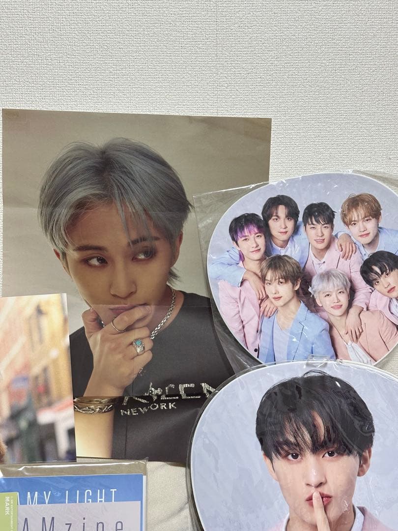 nctdream nct127 グッズ　アルバム　うちわまとめ　マーク　トレカ