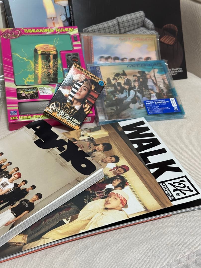 nctdream nct127 グッズ　アルバム　うちわまとめ　マーク　トレカ