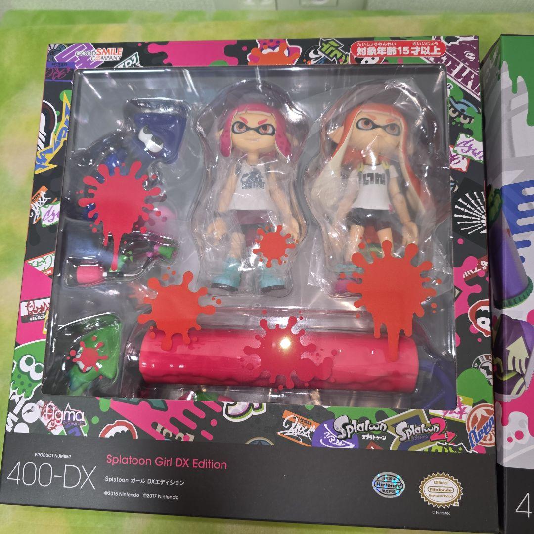 figma Splatoon ガール　ボーイ　DXエディション　フィギュア