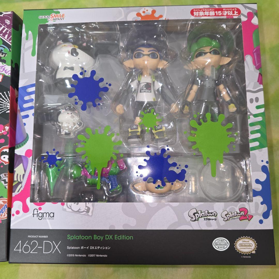 figma Splatoon ガール　ボーイ　DXエディション　フィギュア