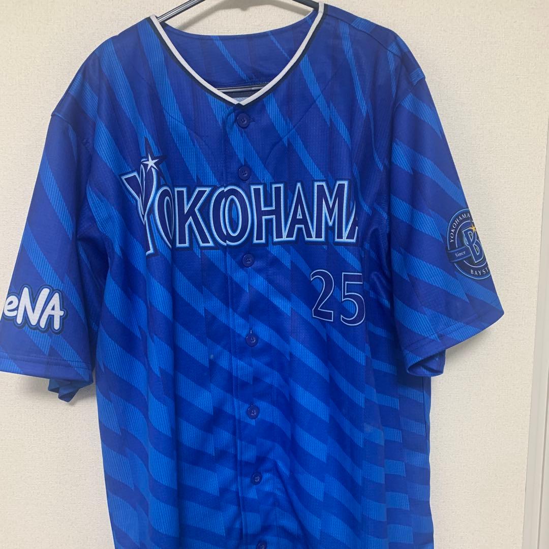 横浜denaベイスターズ筒香嘉智2025年ビジターユニフォーム　Lサイズ