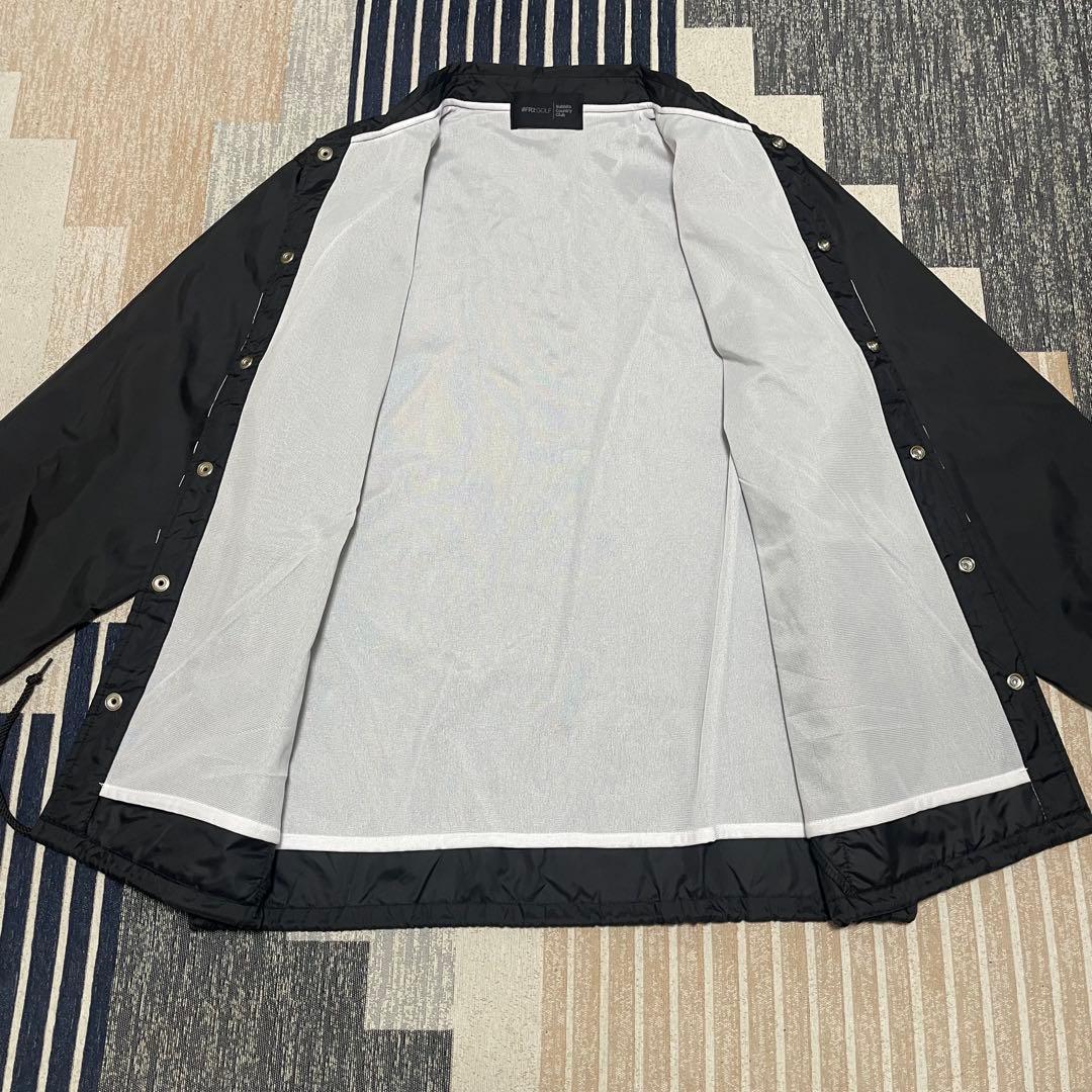美品　FR2GOLF コーチジャケット Lサイズ ロゴデザイン　ゴルフウェア