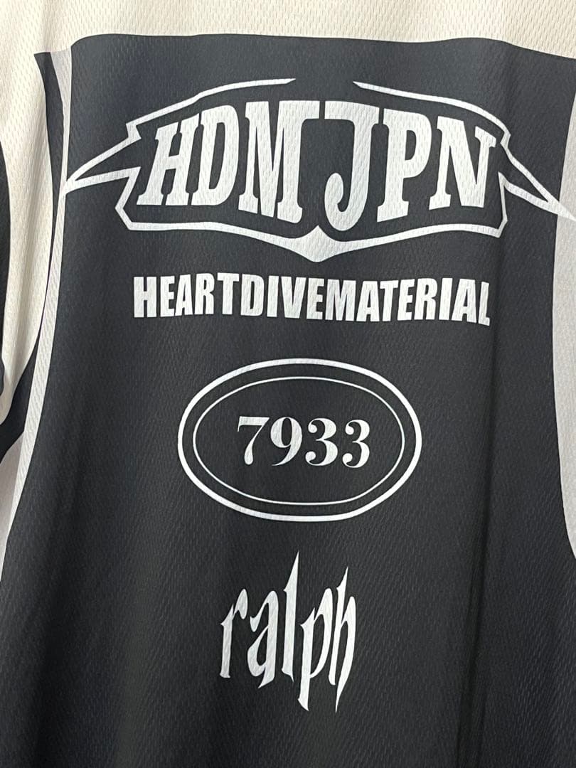 ralph×HEARTDIVEMATERIAL　ゲームシャツ　/2XL　ブラック