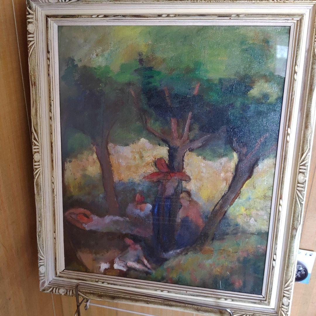 印象派風絵画 油彩