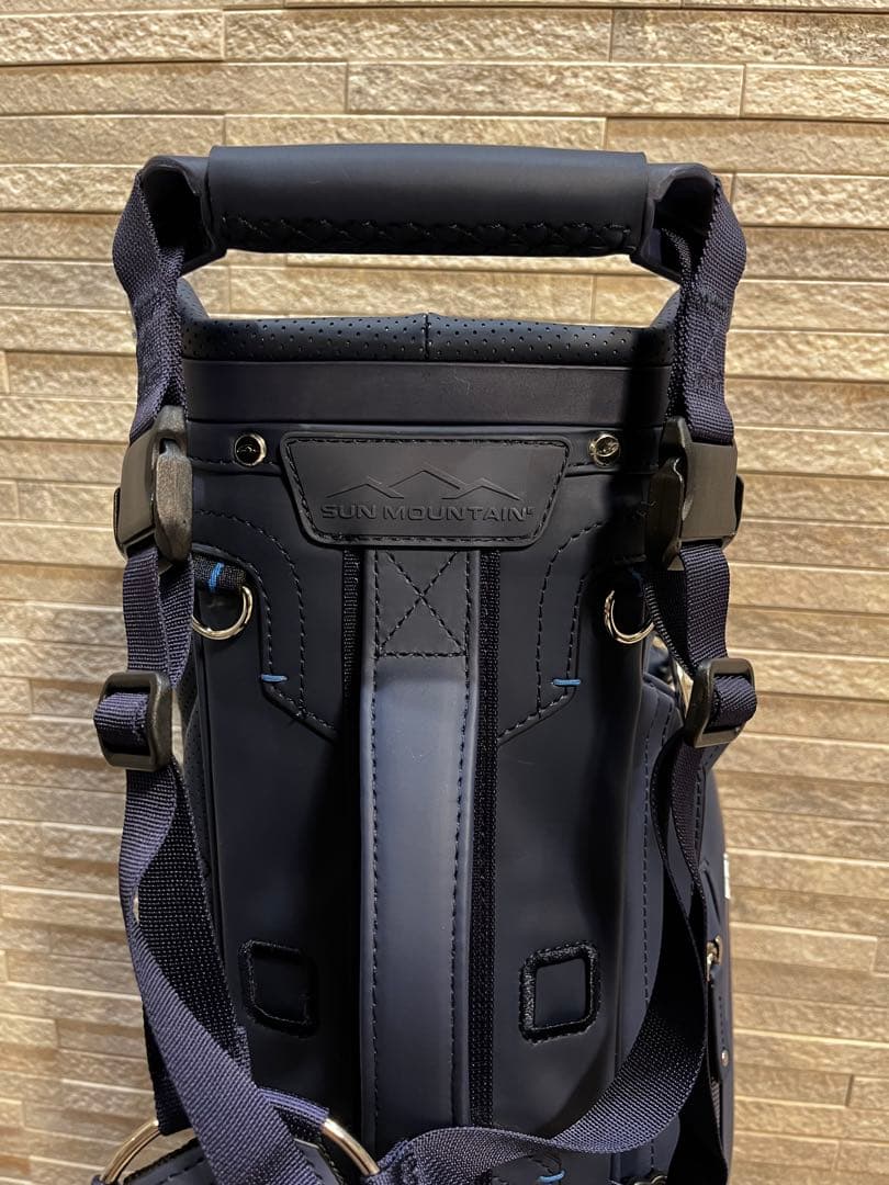 サンマウンテン MATCHPLAY スタンドキャディバッグ 7.5型 ネイビー