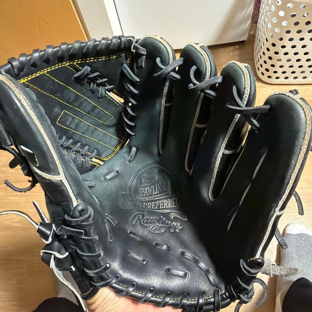 Rawlings The Gold Glove 硬式投手用グローブ ブラック