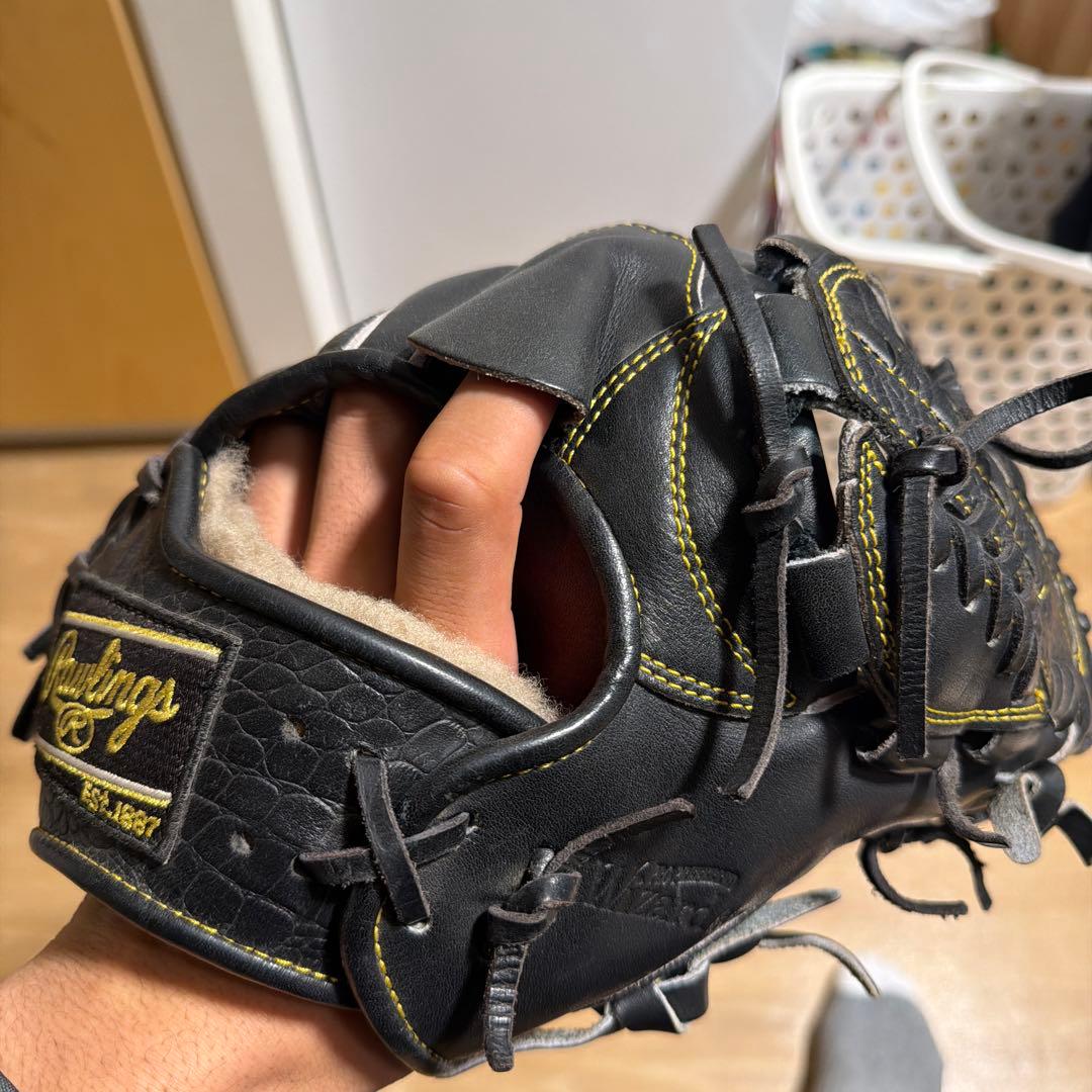 Rawlings The Gold Glove 硬式投手用グローブ ブラック