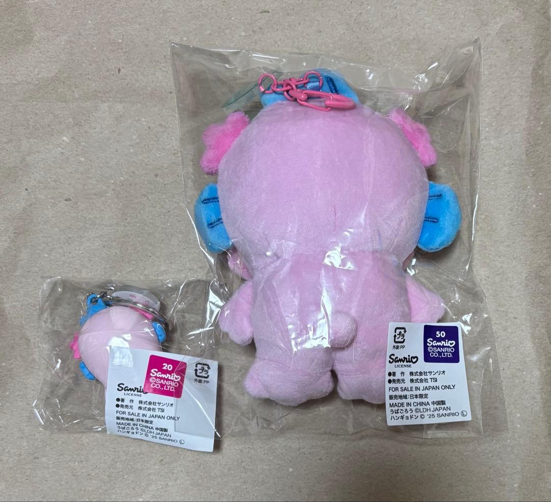 うぱごろう ハンギョドン キーホルダー ぬいぐるみキーホルダー 2点セット