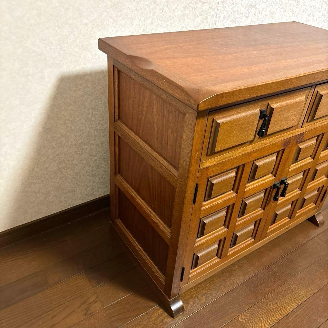 【良品】カスティリアン様式 キャビネット スペイン家具