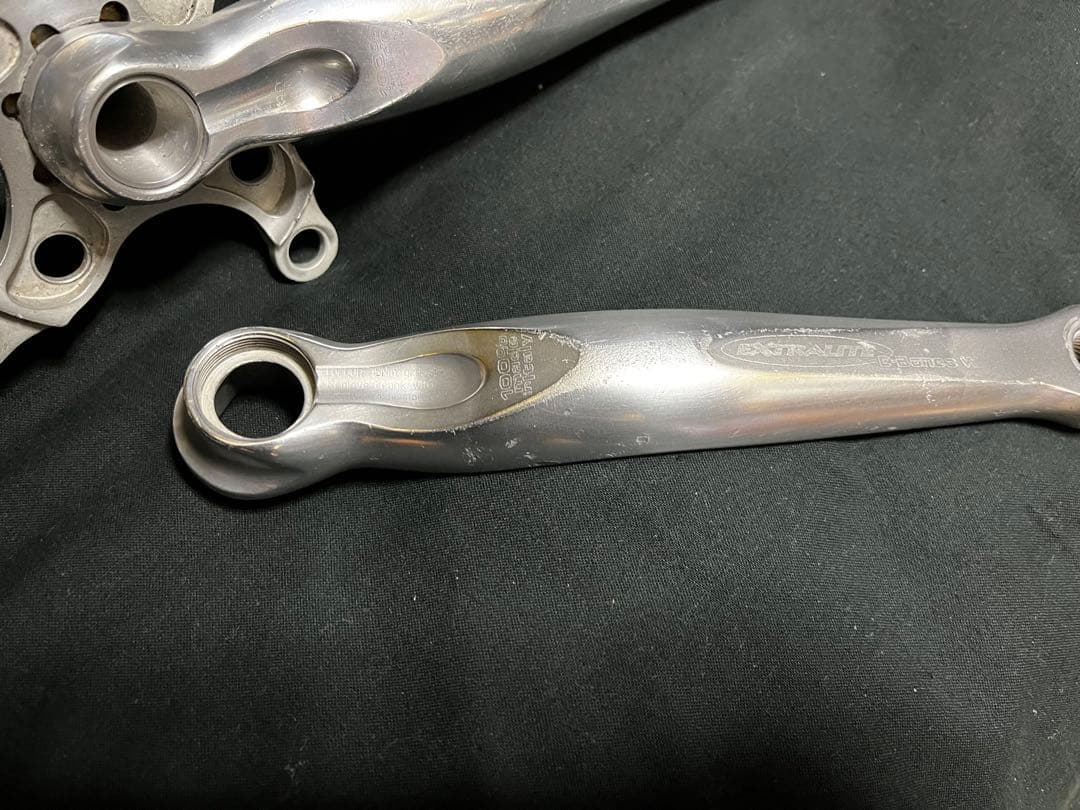 貴重 Extralite社 E-Bones 軽量クランク 生産終了 小径車等に