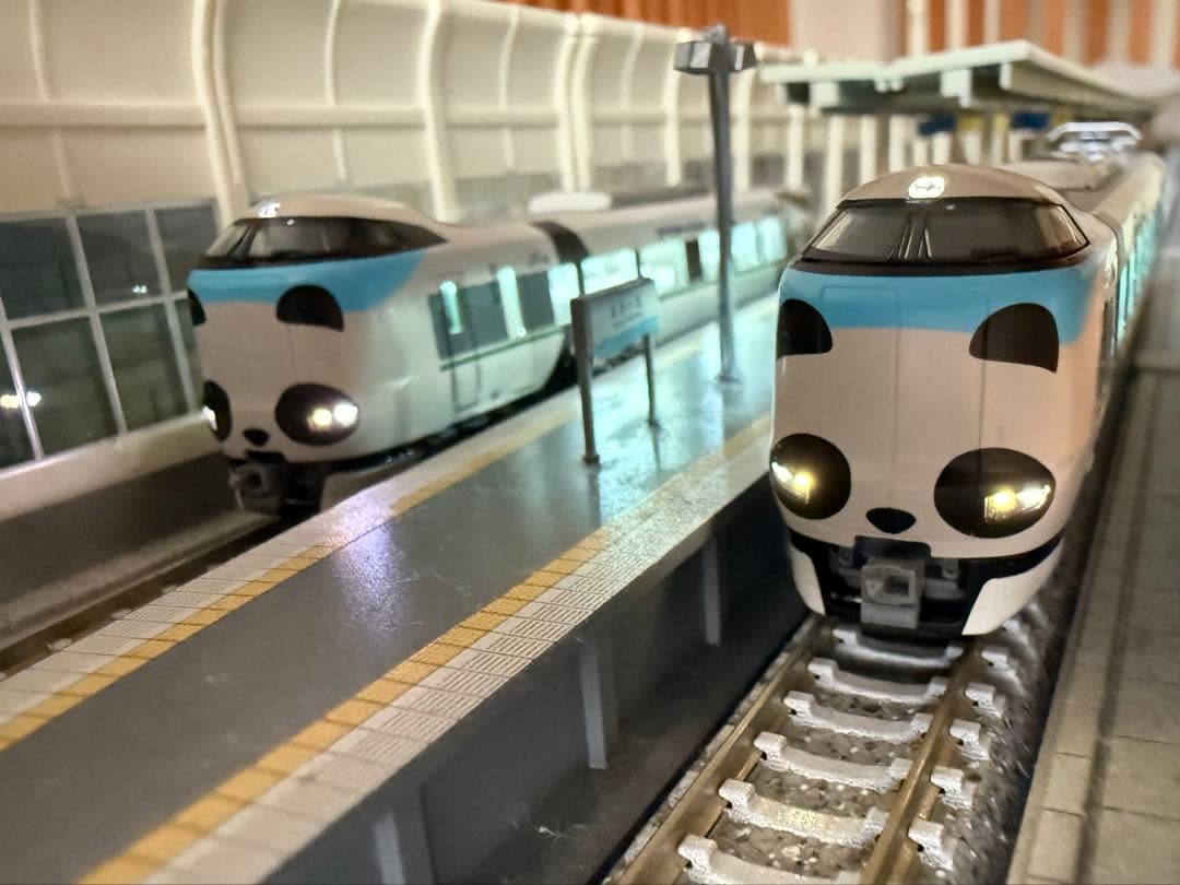 KATO 287系 パンダくろしお Smileアドベンチャートレイン 6両セット