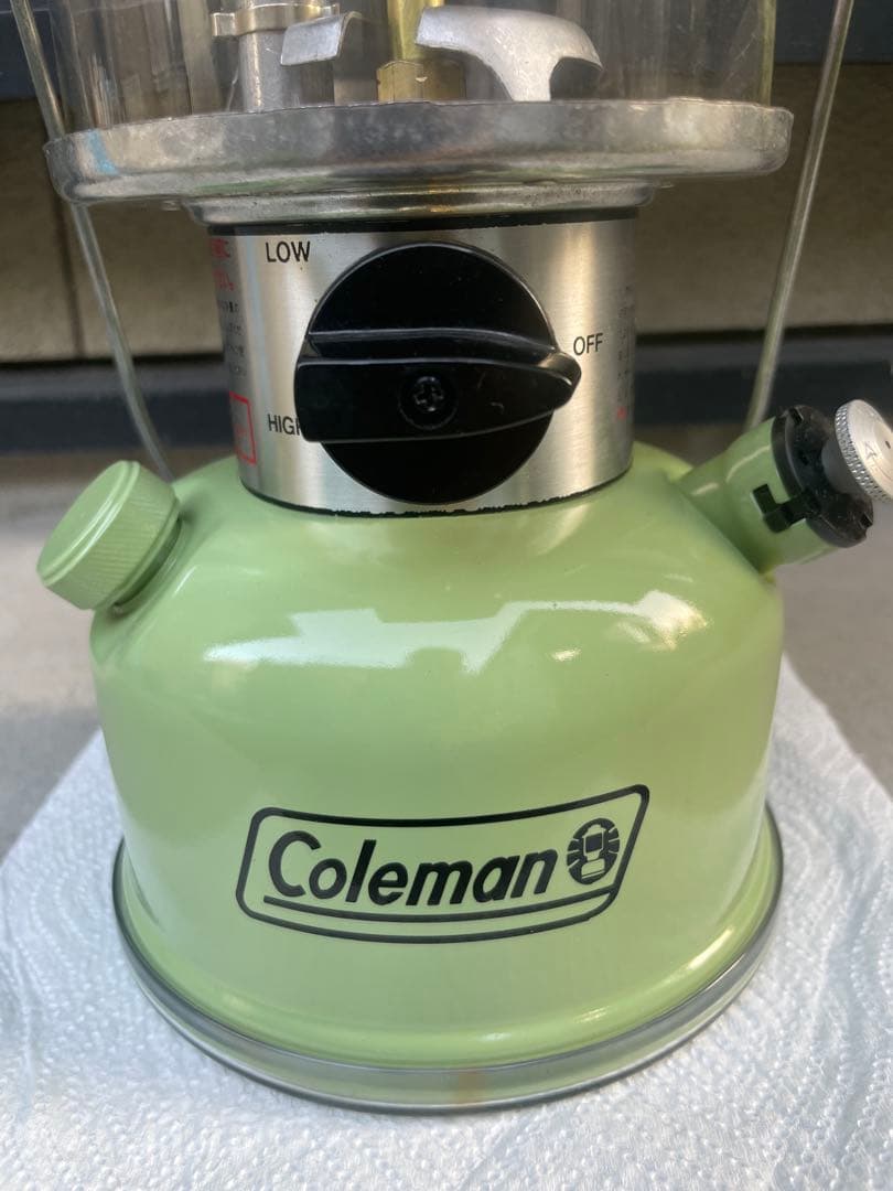 コールマン282カスタマイズ　ピスタチオグリーン