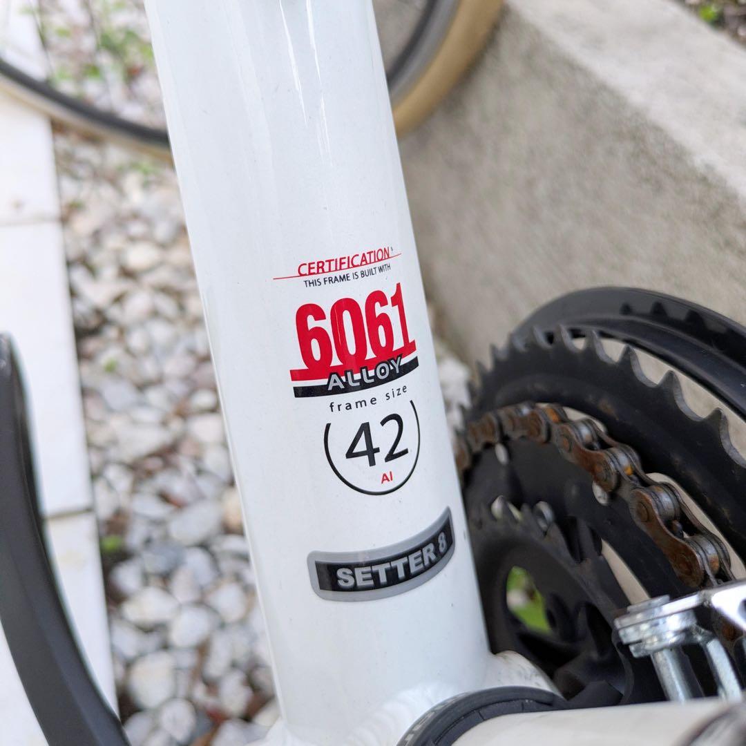 LOUIS GARNEAU ルイガノ　クロスバイクSETTER8.0 白　大阪