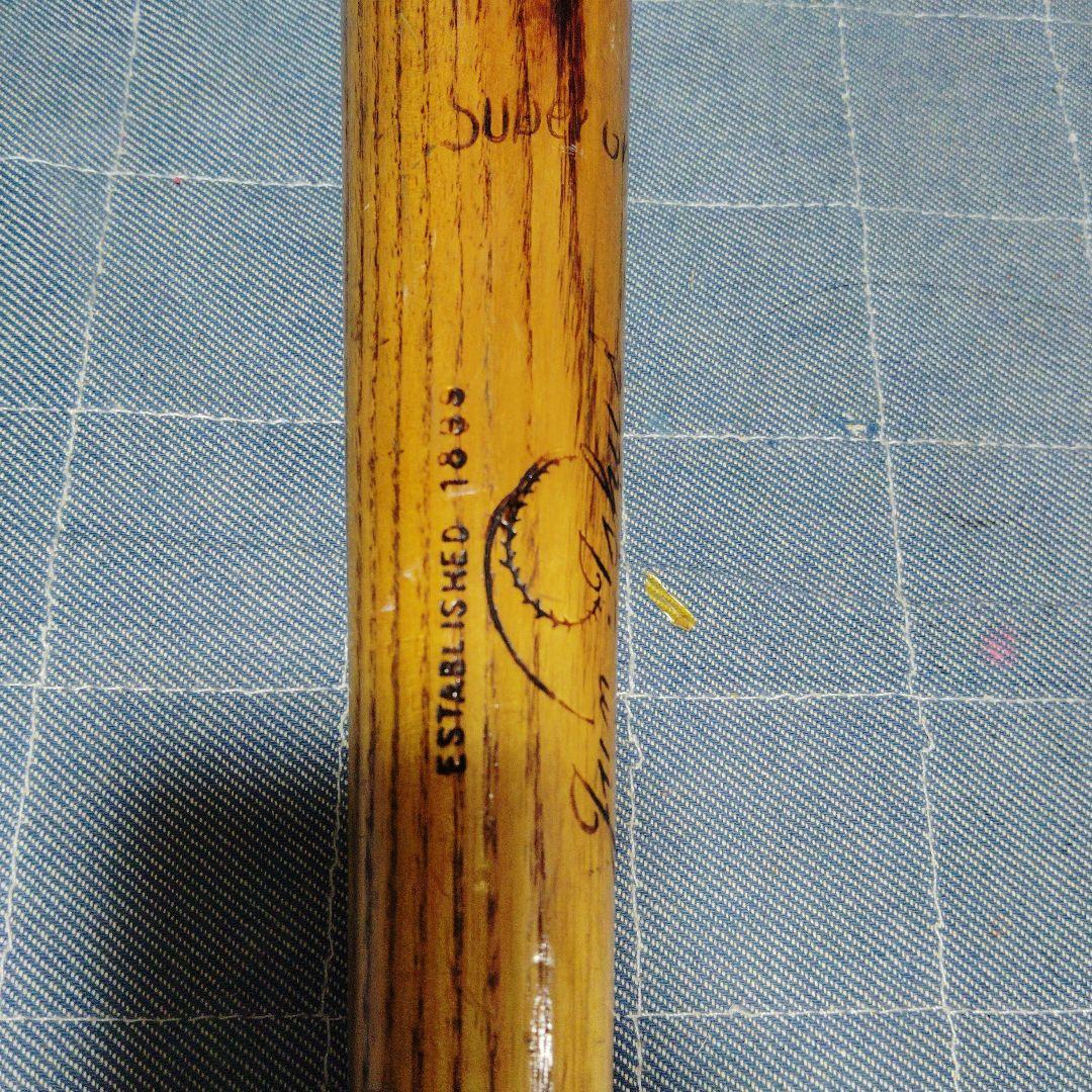 希少品 ジュン・イシイ製 硬式用圧縮バット 本物の長嶋茂雄氏実使用バット