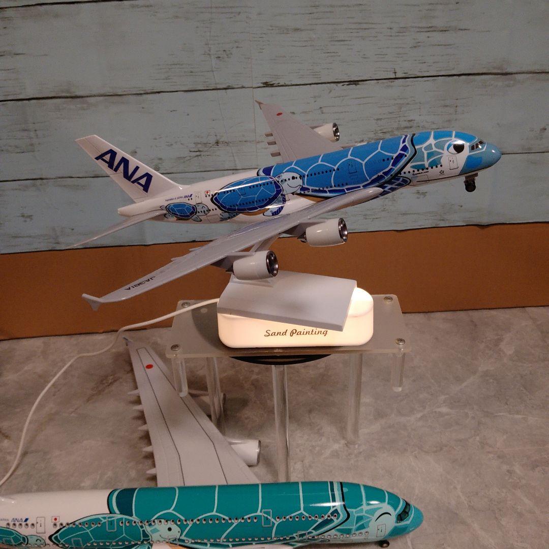 新型 ✈ANA フライングホヌ ブルー／Airbus A380 1/230