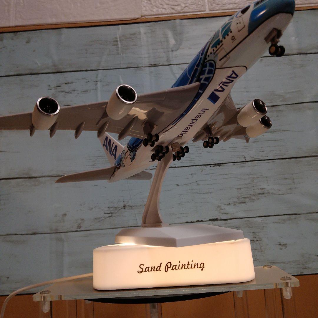 新型 ✈ANA フライングホヌ ブルー／Airbus A380 1/230