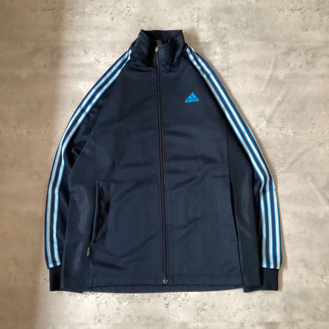 adidas アディダス　ジャージセットアップ　スポーツウェア　ブラック