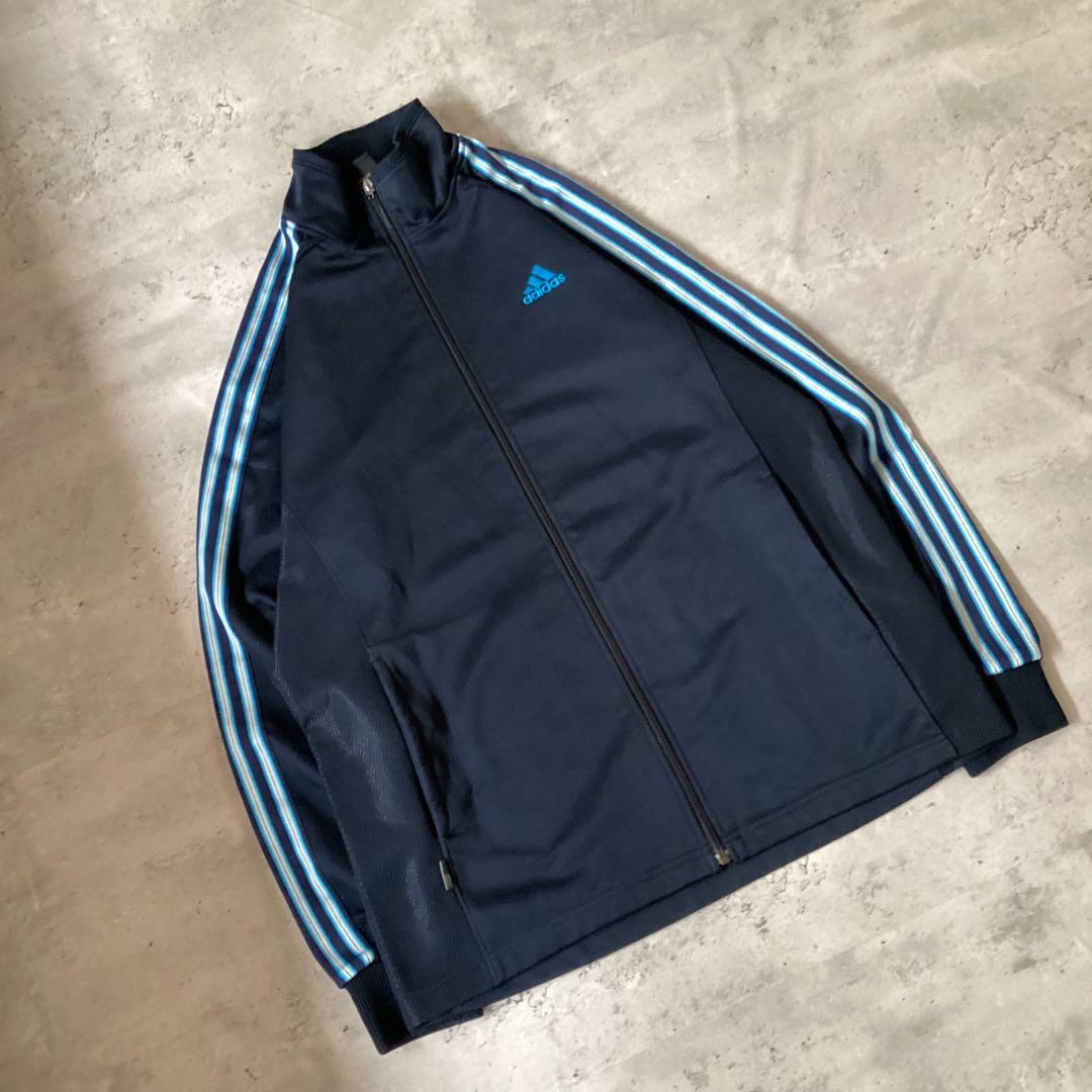 adidas アディダス　ジャージセットアップ　スポーツウェア　ブラック