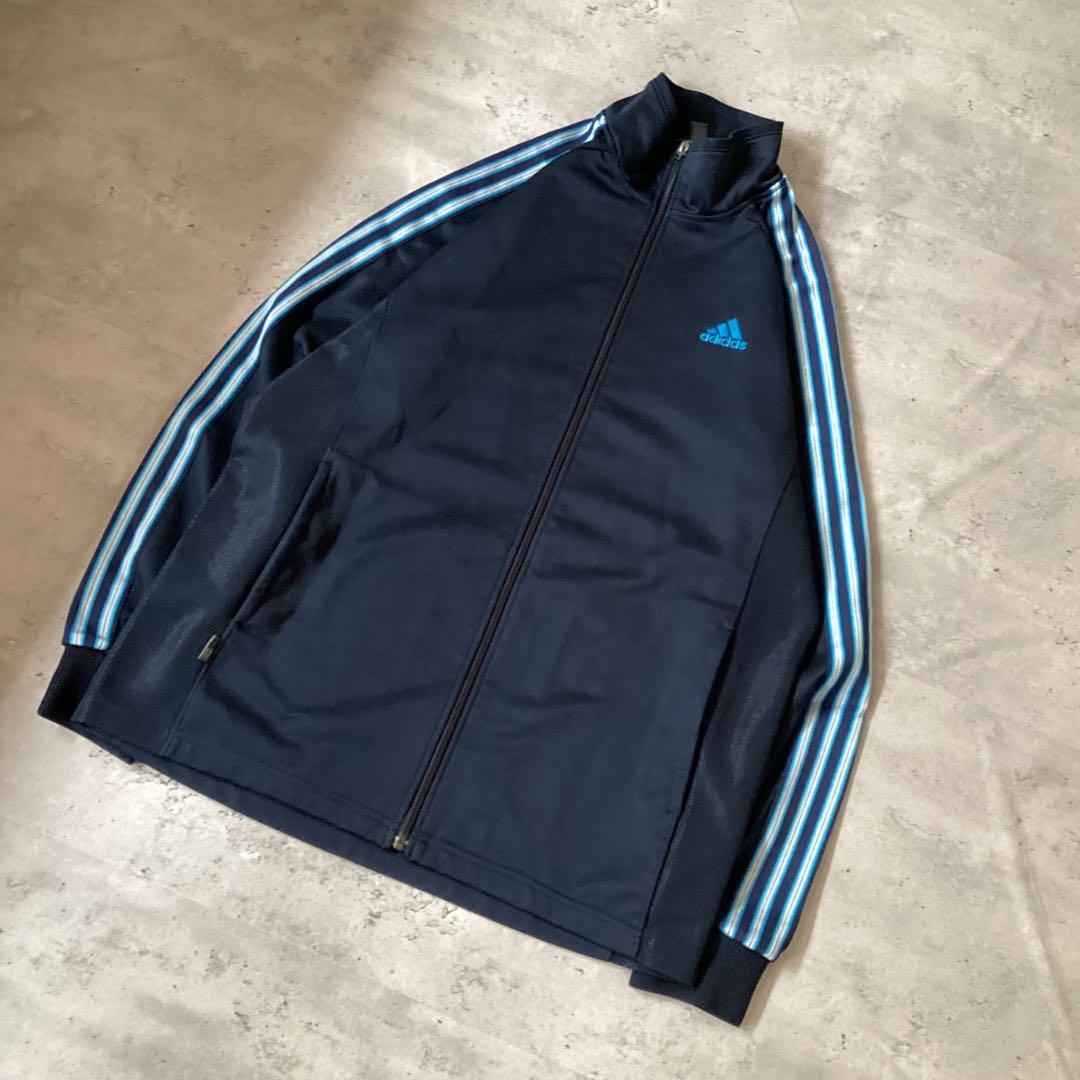adidas アディダス　ジャージセットアップ　スポーツウェア　ブラック