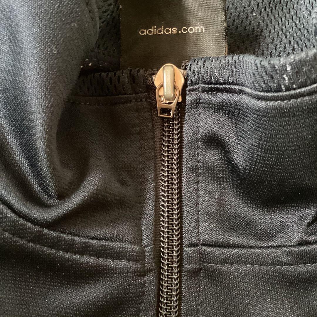 adidas アディダス　ジャージセットアップ　スポーツウェア　ブラック