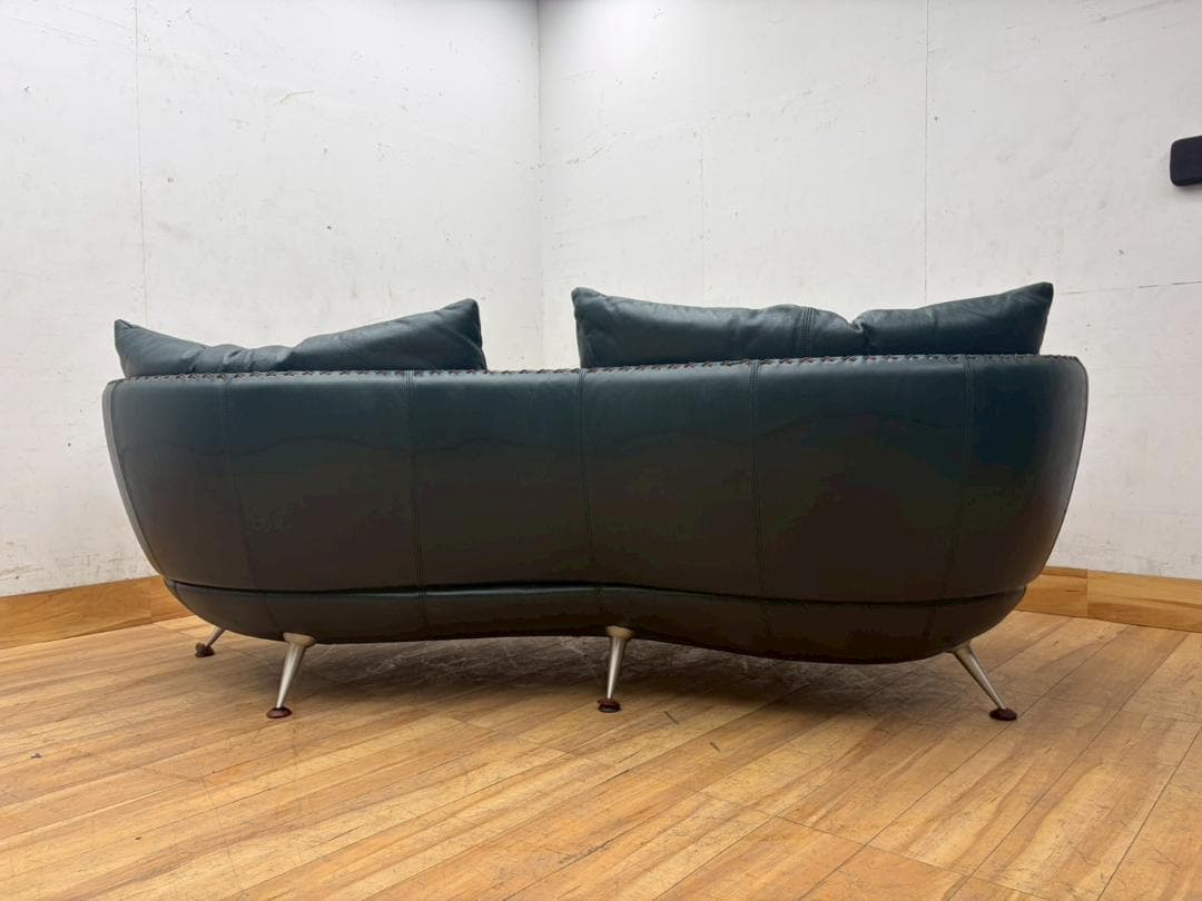 T8066☆美品☆de Sedeデセデ☆300万☆DS-102☆本革カウチソファ
