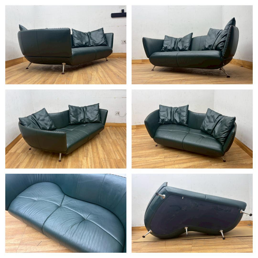 T8066☆美品☆de Sedeデセデ☆300万☆DS-102☆本革カウチソファ