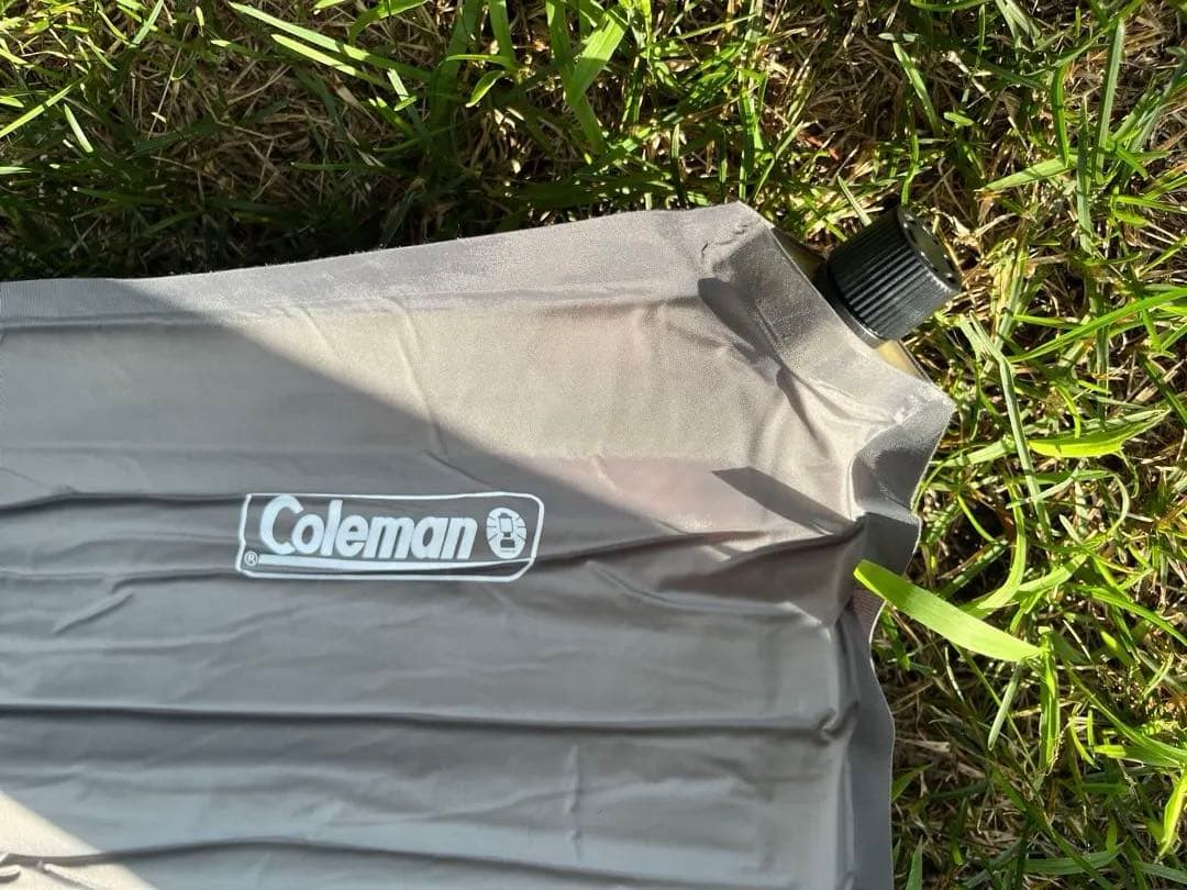 Coleman インフレーターマット ダブルサイズグレー