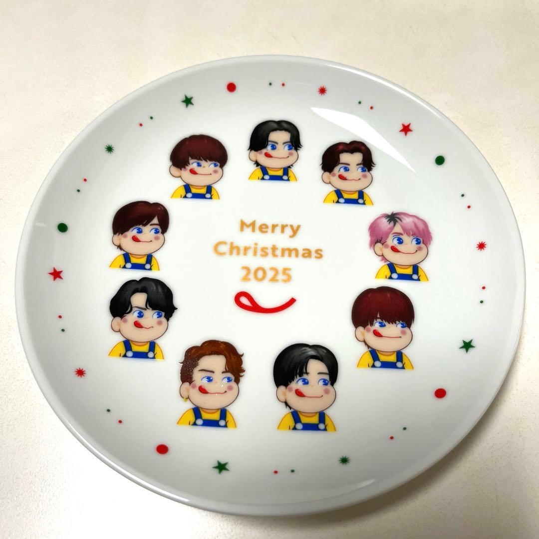FUJIYA  Manクリスマスプレート 2025年　チラシポーチ付き