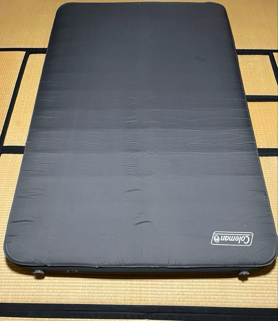 Coleman インフレーターマット グレー　ダブルサイズ