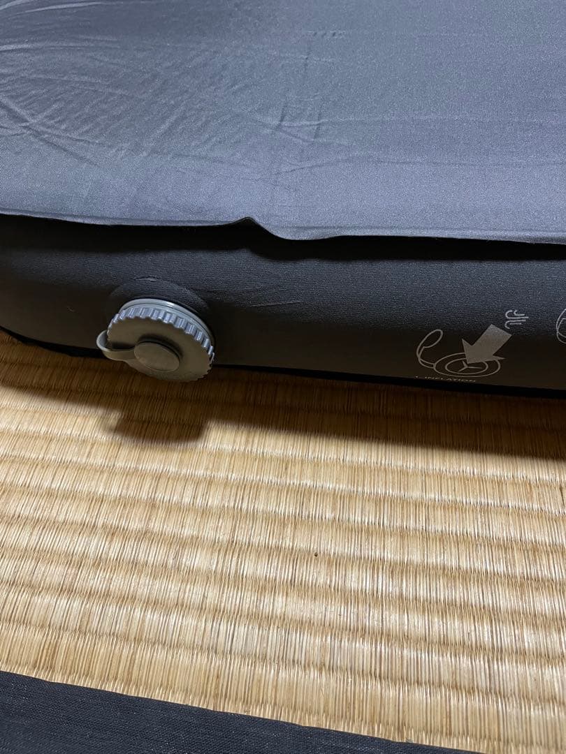 Coleman インフレーターマット グレー　ダブルサイズ