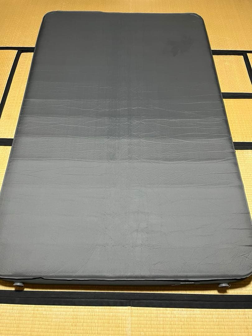 Coleman インフレーターマット グレー　ダブルサイズ