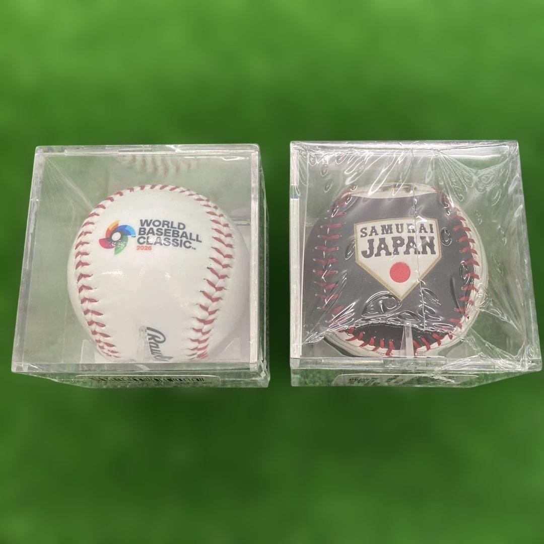 2026'WBCレプリカボール&侍ジャパン大谷翔平選手ボール　セット