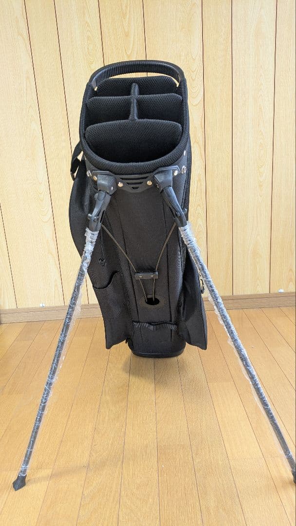 SPALDING ブラックゴルフバッグ