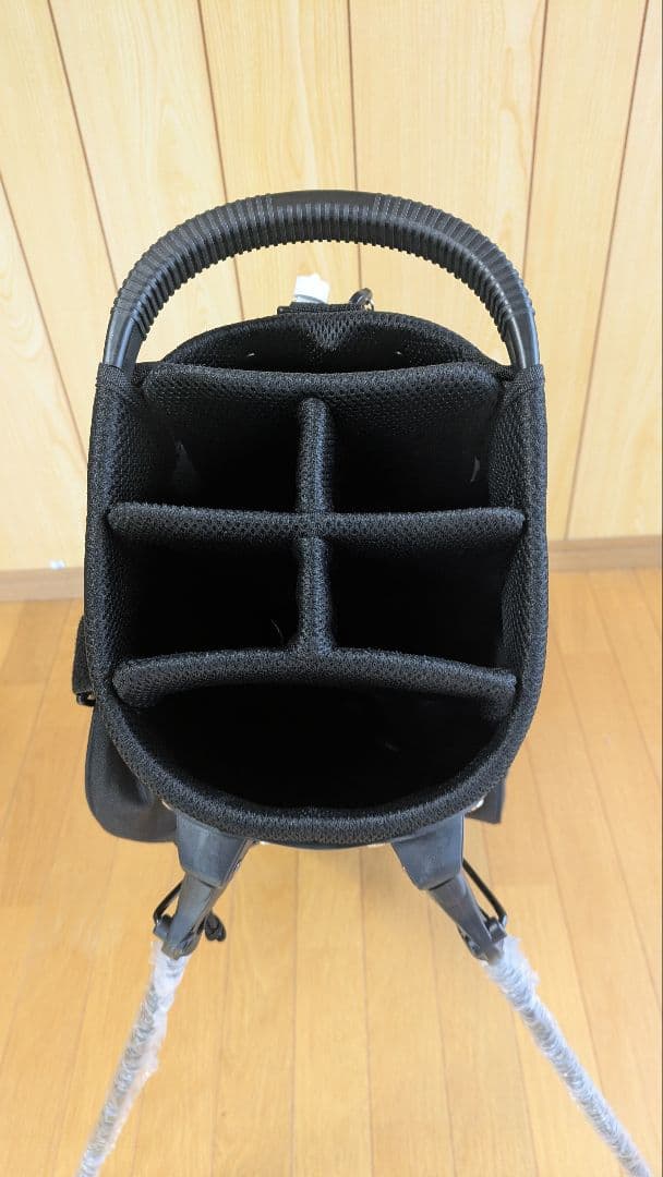SPALDING ブラックゴルフバッグ