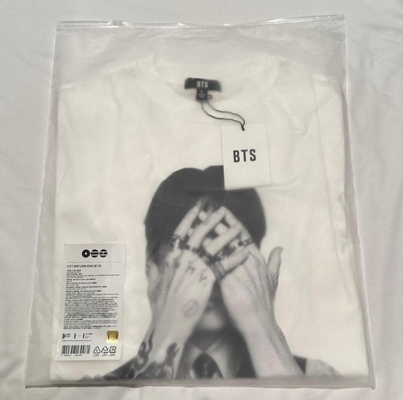 【公式】BTS ARIRANG 顔T ジョングク Mサイズ 公式グッズ グク