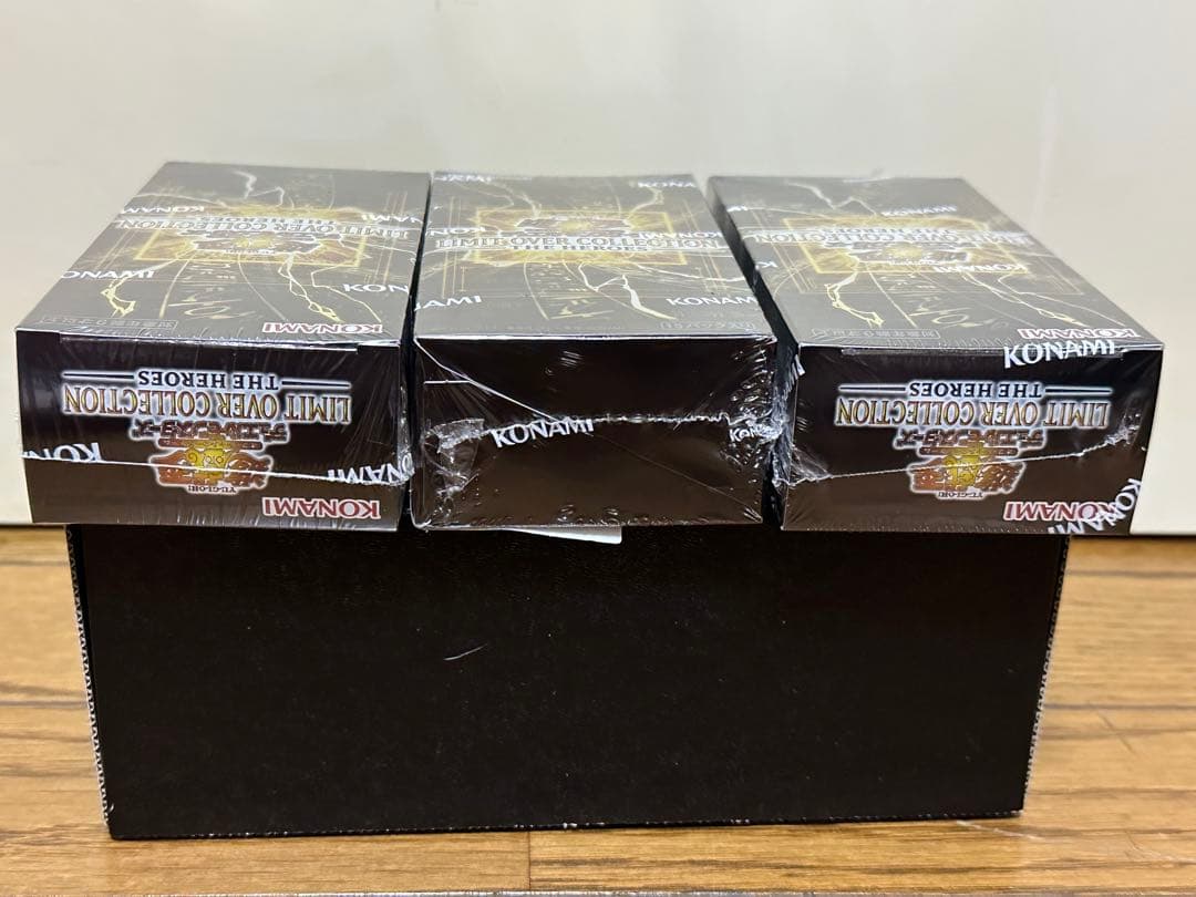 【シュリンク付き】遊戯王OCG LIMIT OVER COLLECTION 3箱
