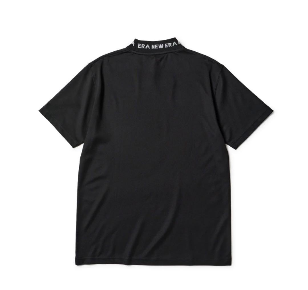 ニューエラ　NEW ERA 半袖 ミッドネック Tシャツ 鹿の子 ゴルフ