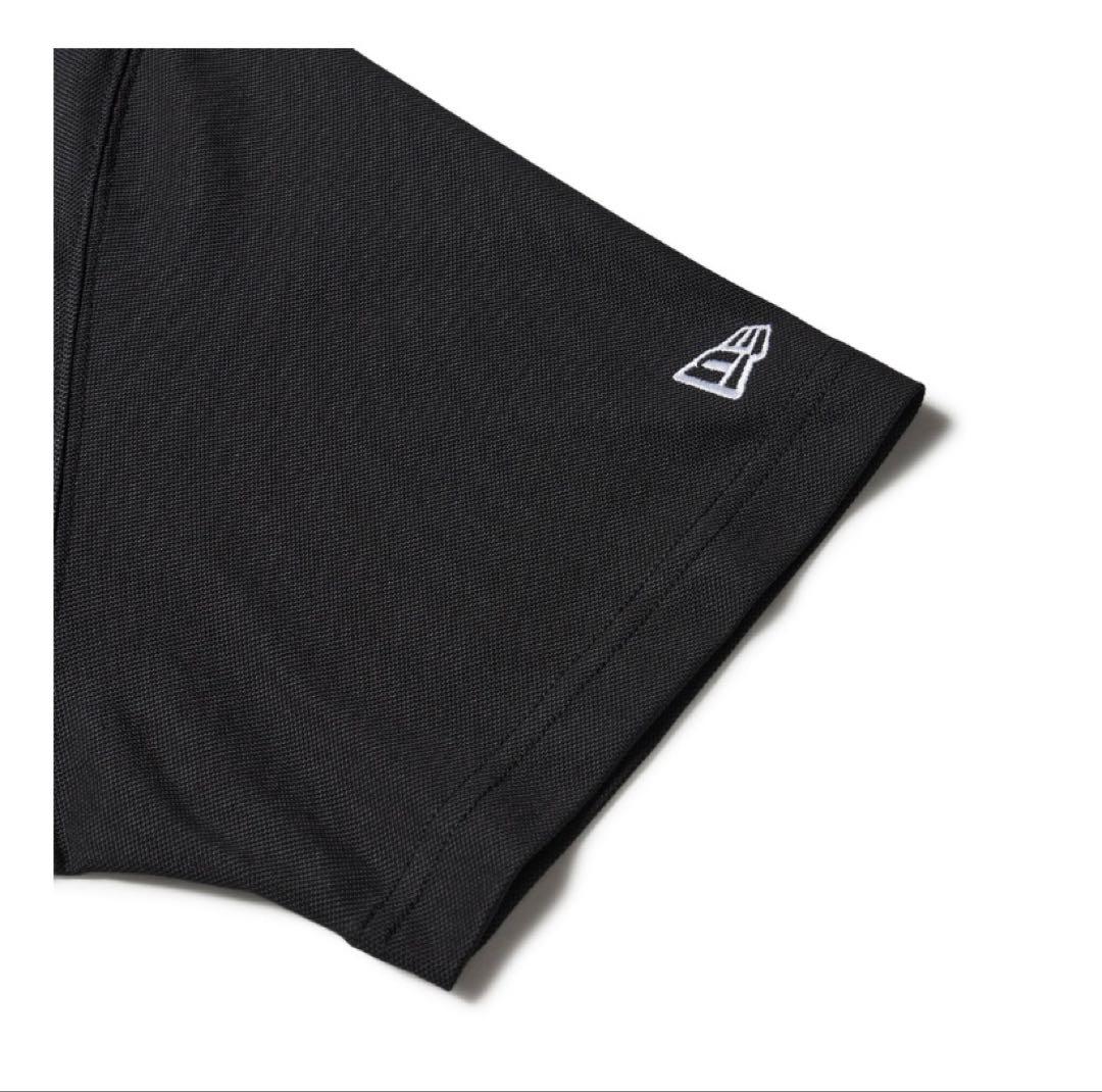 ニューエラ　NEW ERA 半袖 ミッドネック Tシャツ 鹿の子 ゴルフ