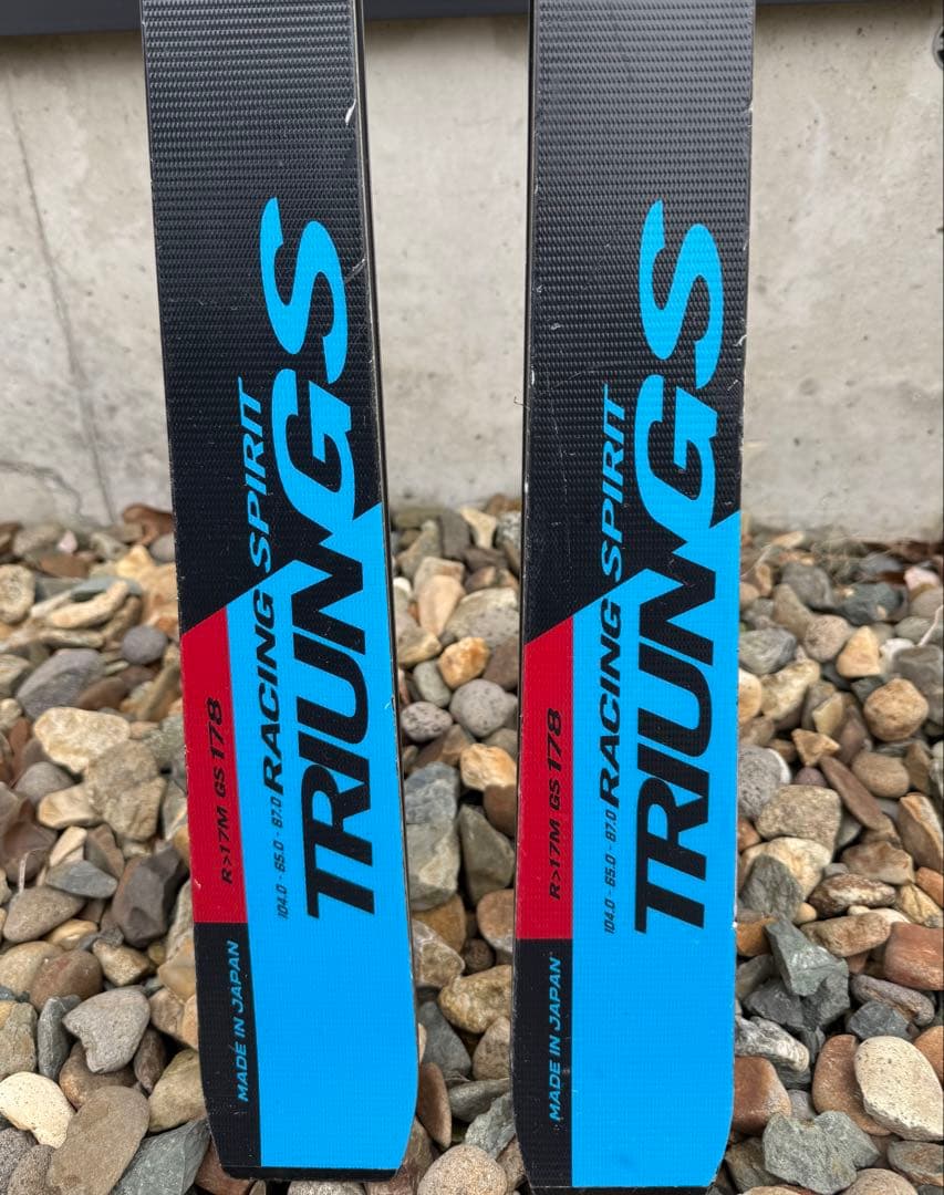 オガサカTRUNGS RACING SPIRIT 178cm ビンディング付き