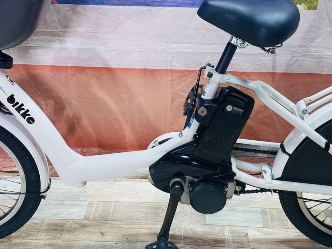 超人気！BIKKEビッケ12AH！⭐️子供乗せ電動アシスト自転車Y3575
