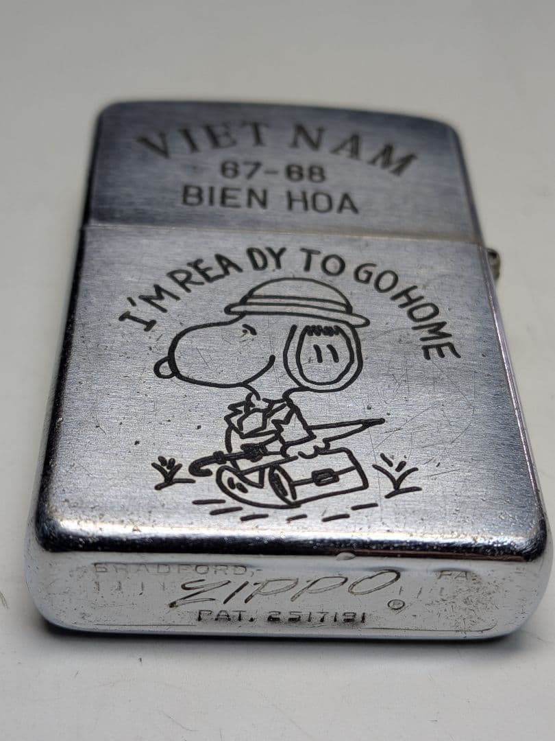 ベトナムZIPOO 67-68 BIEN HOA スヌーピー