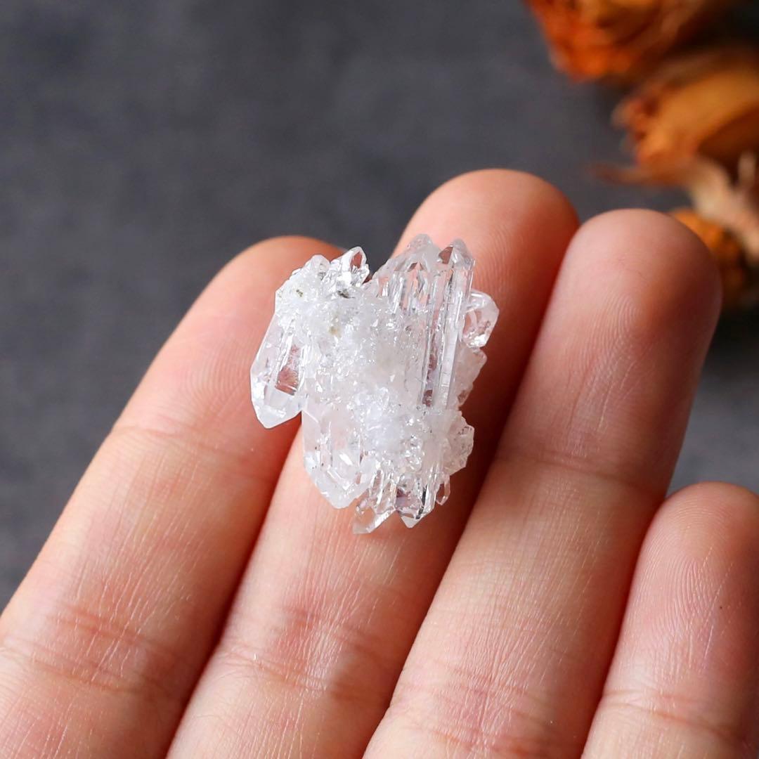 ミニチュアクォーツクラスター 鉱物標本 パワーストーン 水晶 天然石